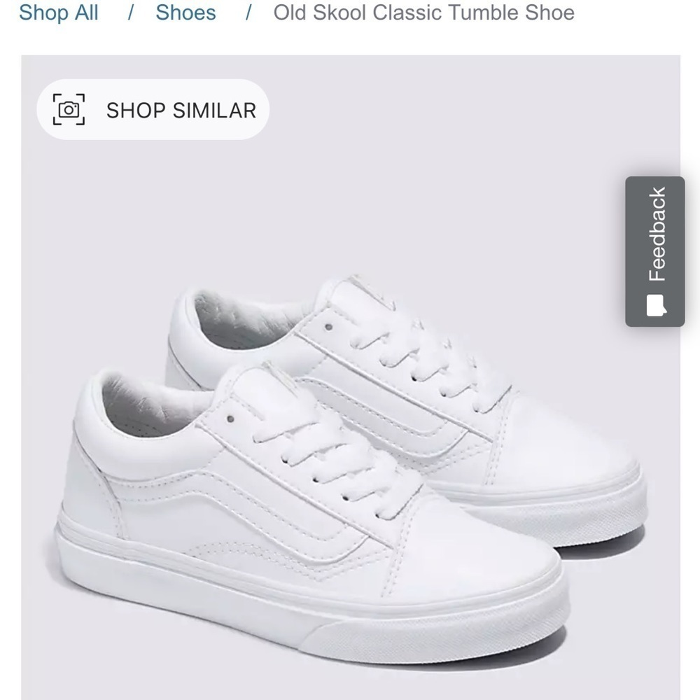 NEW Vans Old Skool Classic Tumble Shoe - size 7 - Picture 4 of 7
